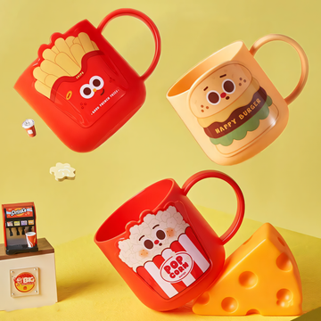 Snack Squad Hamburger Toothbrush Cup