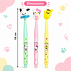 Cute Cartoon Shake Highlighter with Toy Topper - Cute Stationery