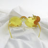 Magical Unicorn & Rainbow Party Glasses | Glittery Plastic Novelty Eyewear