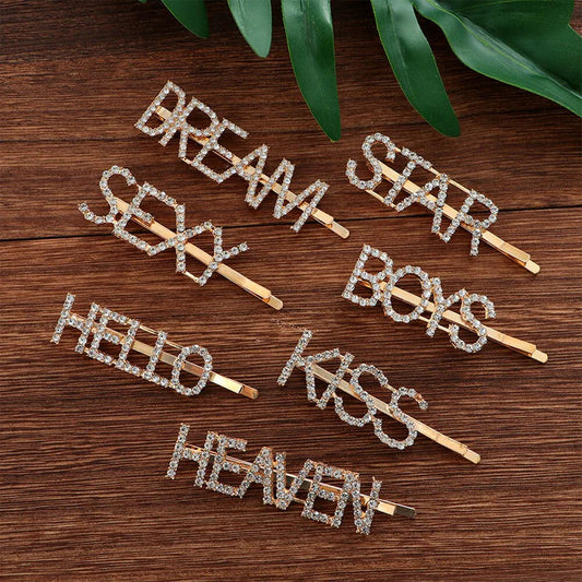 Letter Hair Clip