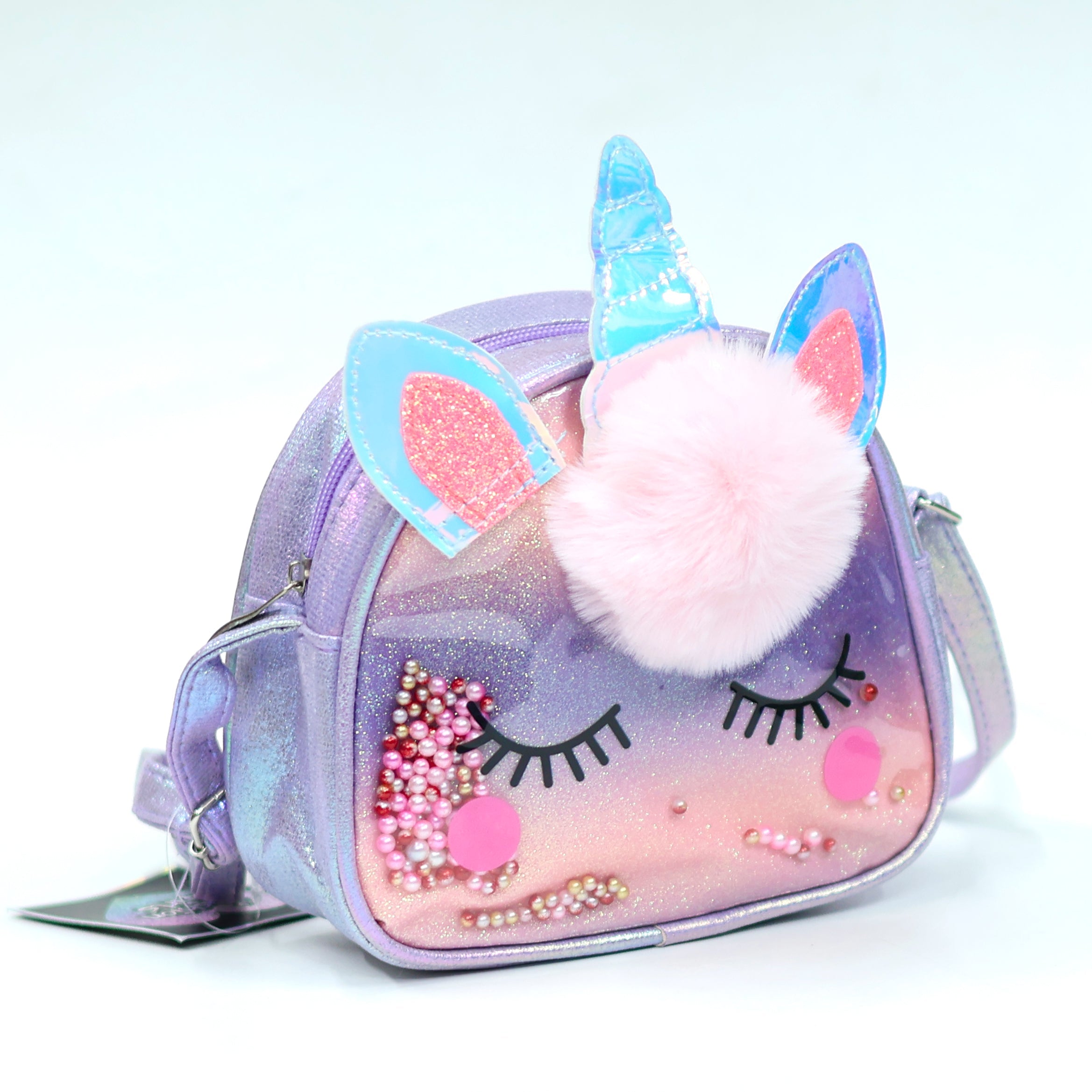 A An Unicorn|girls' Unicorn Plush Shoulder Bag | Winter Fashion Trendy  Handbag