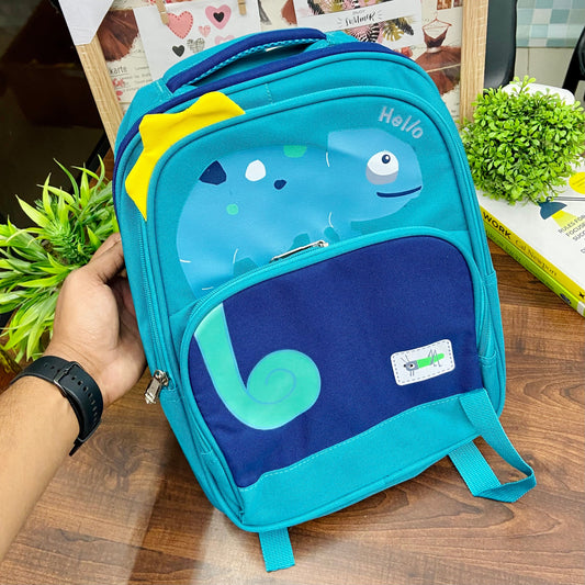 Chameleons-Printed School Backpack for Boys and Girls