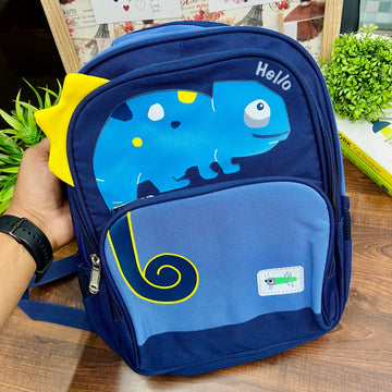 Chameleons-Printed School Backpack for Boys and Girls