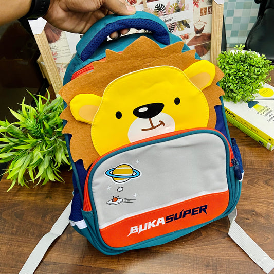 Lion Space Theme School Bag