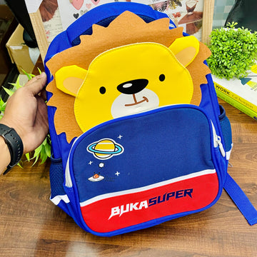 Lion Space Theme School Bag