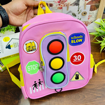 Traffic Theme School Bag
