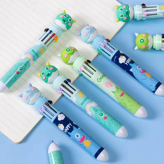 Little Monster 10in1 Multicolor Pen