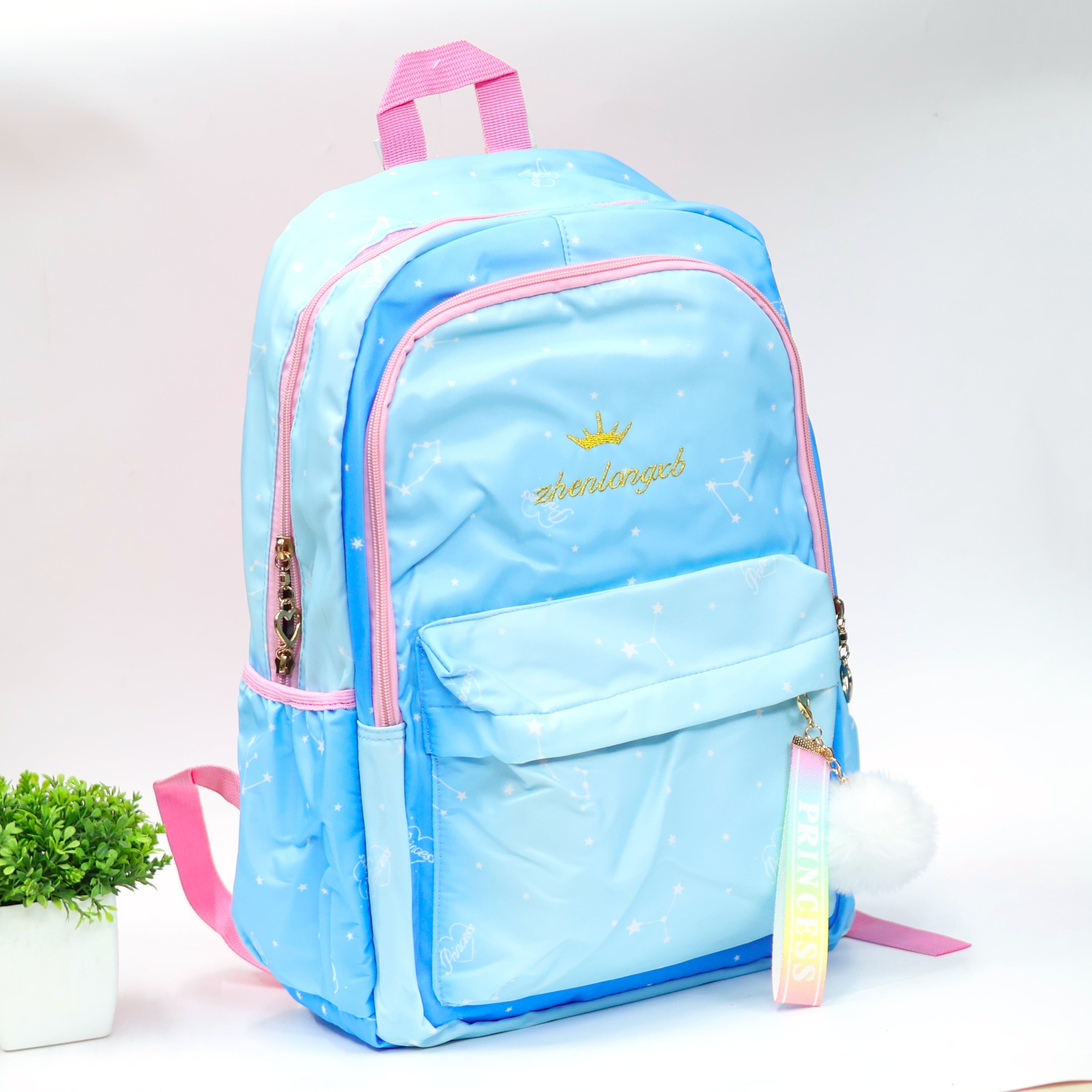 Flipkart.com | Tinytot Black School Backpack with Pencil Pouch for 3rd -  10th Std. , Age 7 to 15 Waterproof School Bag - School Bag