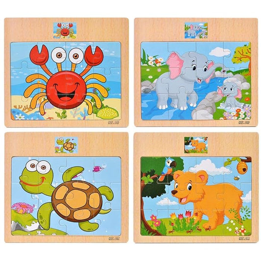 Wooden Jigsaw Animal Puzzle