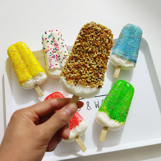 Realistic Artificial Ice-Cream Fridge Magnet