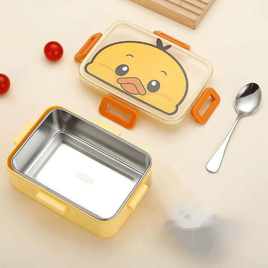 Insulmate Stainless Steel Leak-Proof Lunch Box With Spoon