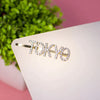 Letter Hair Clip