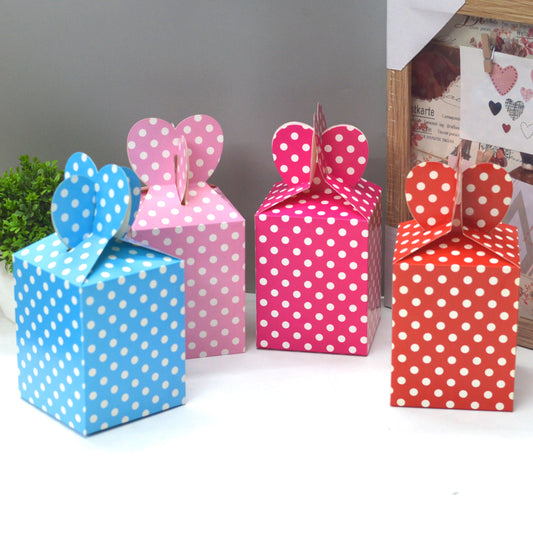 Unique Polka Dot Theme Gift Box set of 10