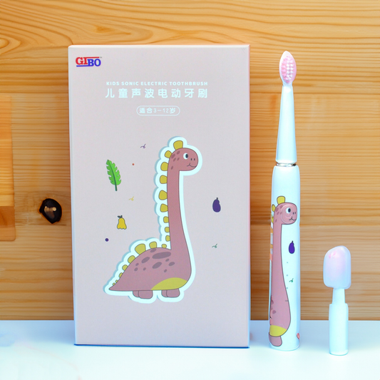 Dino Theme Sonic Electronic Toothbrush