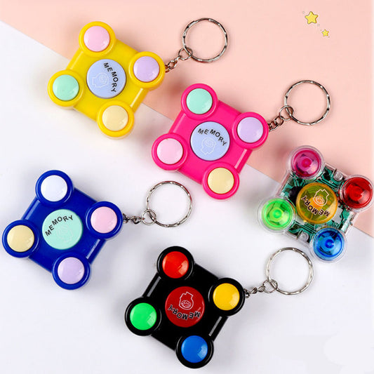Interactive Educational Memory Games Keychain