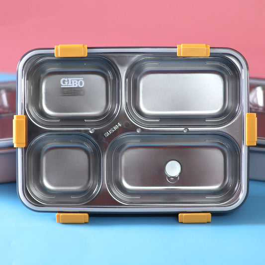 Premium Quality Steel BPA Free Lunch Box - 900ML