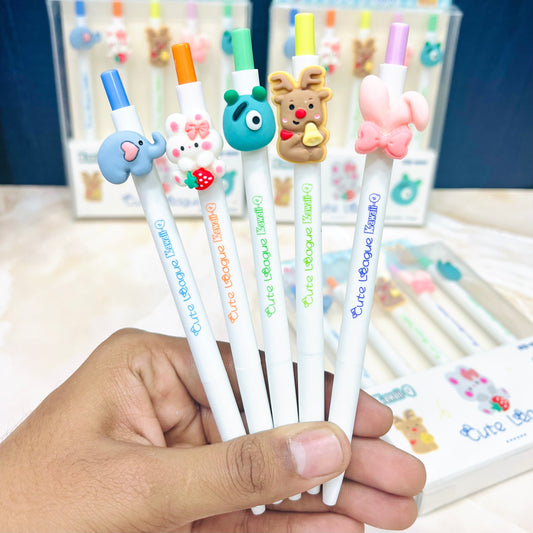 Cute League Gel Pen (Pack of 5)