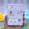 Space Theme 3 in 1 Weekly Planner/ To do List/ Journals Notebook