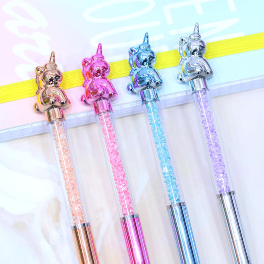 Unicorn Crystle Twisting Gel Pen