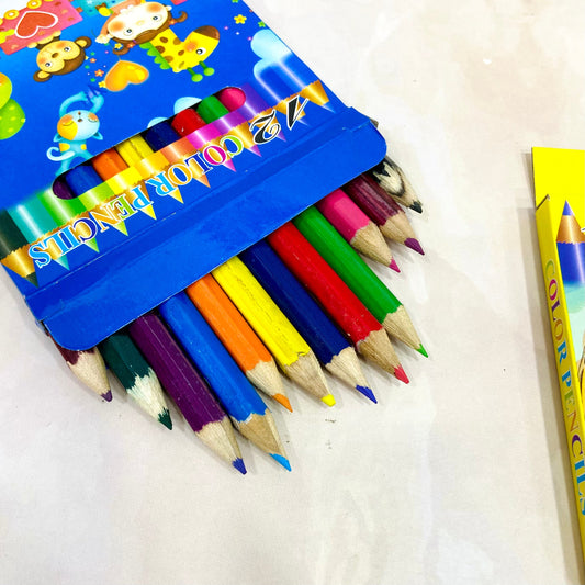 12 Pencil Colors - Assorted