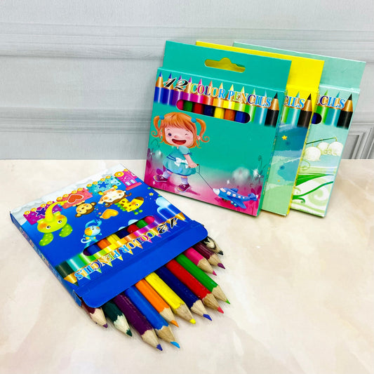 12 Pencil Colors - Assorted