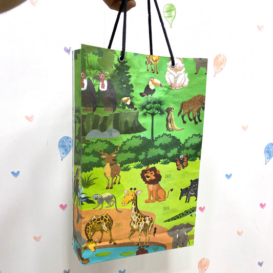 Jungle Theme Paper Bag
