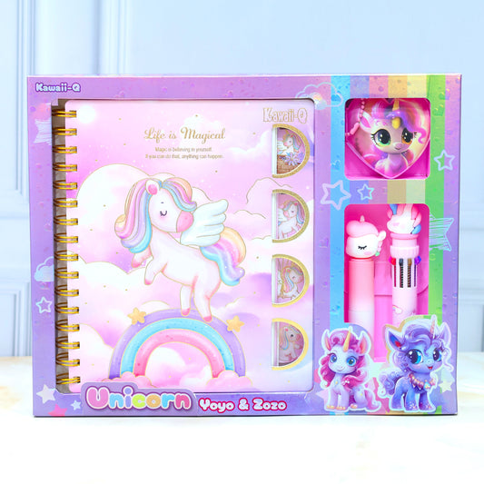 Unicorn Premium Diary Set