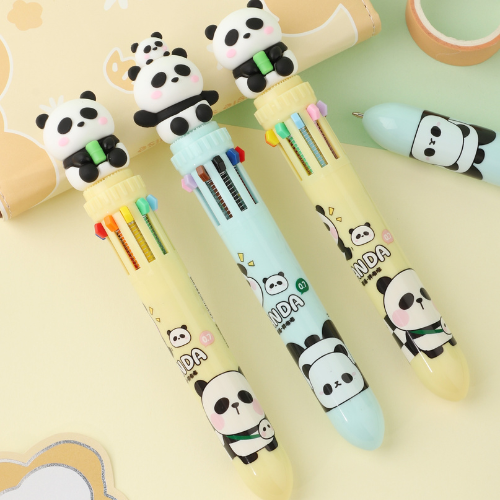 Baby Panda 10- In- 1 Multicolor Pen