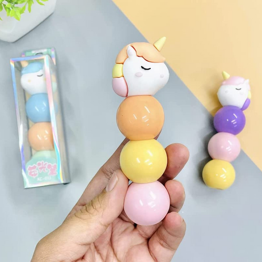 Unicorn Bubble Highlighters - 3 Colors