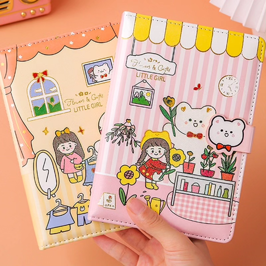Little Girl Journal Book/ Diary