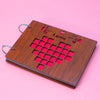 Wooden Cover Scrapbook