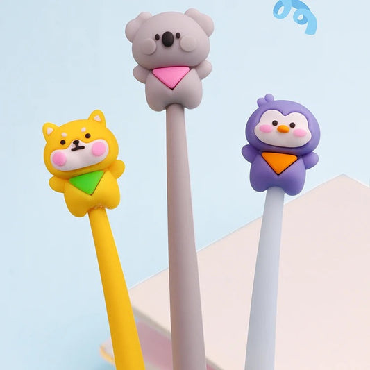 Dancing Bear Silicone Flexible Gel Pen