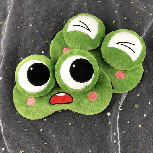 Funny Frog Sleeping Gel Eye Mask