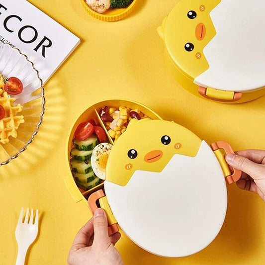 Baby Chicken School Kids Bento Lunch Box