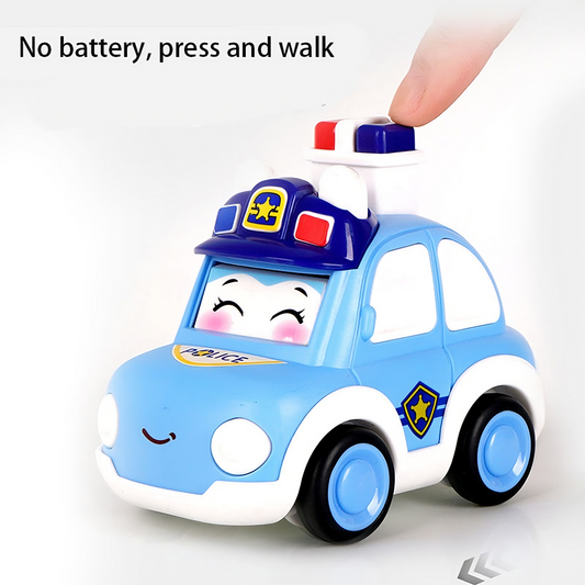 Press & Go Police Wagon / Ambulance Toy