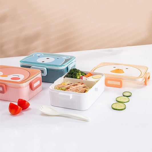Animal Lunch Box With Spoon