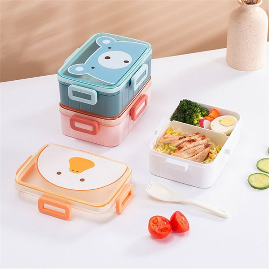 Animal Lunch Box With Spoon
