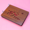 Wooden Cover Scrapbook